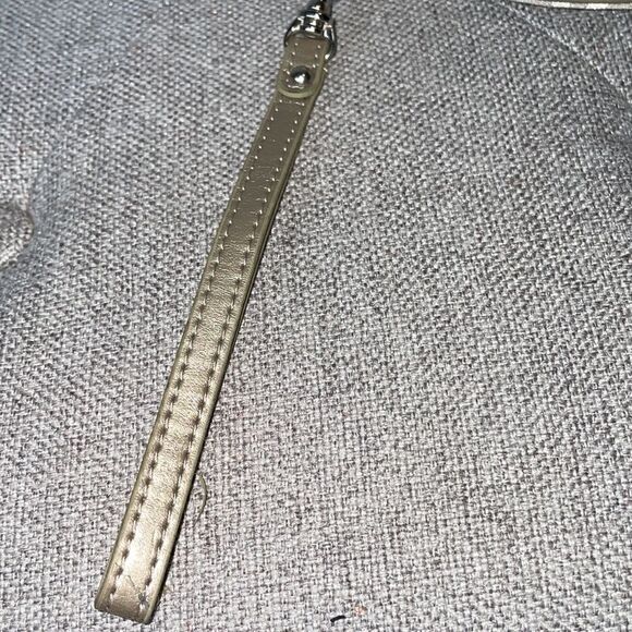 Giani Bernini Canvas Leather Trim Wristlet - Picture 12 of 12